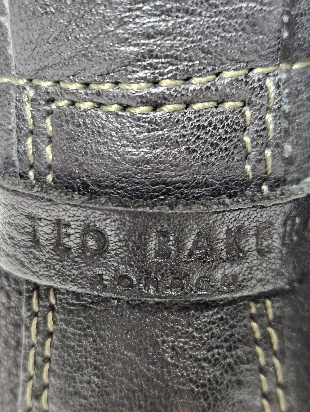 Ted Baker Ashcroft Chukka Boots Sz US 8 EU 40 Black Leather Square Toe Ankle